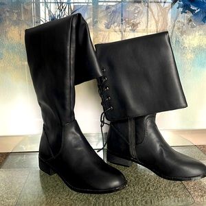 ALDO tall boots size 8 black